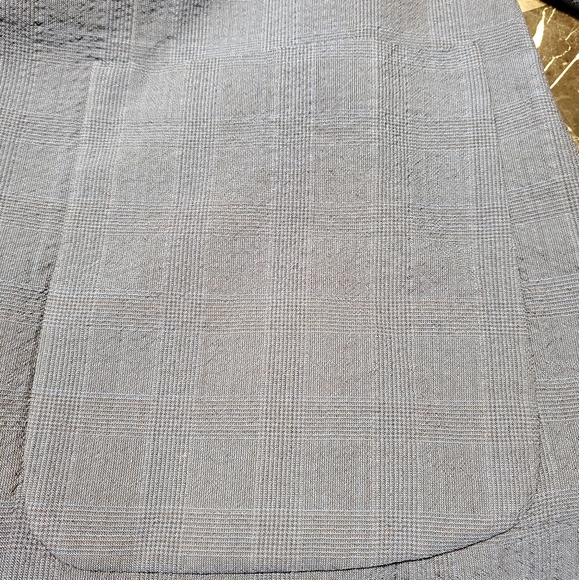 NWT$686 Burberry Blue Mens Linen Wool Blazer Jacket Coat Sz 42 - Picture 12 of 16